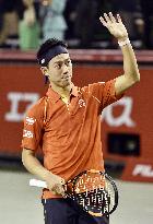 Nishikori escapes first round scare, advances past Coric