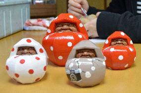 'Pop daruma' dolls