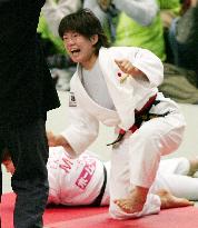 Japan's Sato wins women's 57kg at Kano judo tournament
