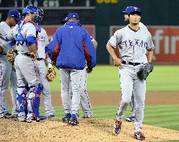 Texas Rangers' Darvish suffers 3rd loss against Oakland Athletics