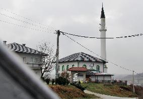 Mosque in Bosnia's Trnovi village