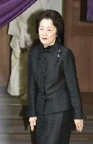 Japan minister Yamatani visits controversial Yasukuni Shrine