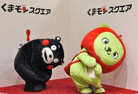 Mascots attend promotional event for central Japan region