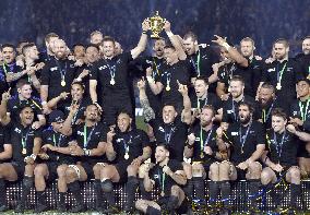 All Blacks make history by retaining Rugby World Cup