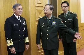 U.S. and Chinese military officials meet amidst heightened tensions