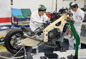 Honda discloses process of special motorcycle production