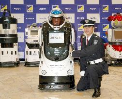 Sohgo Security Services unveils security guard robot