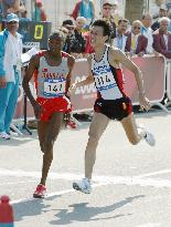 Qatar's Shami grabs marathon gold, Osaki takes bronze