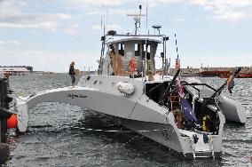 Sea Shepherd's Brigitte Bardot at Australian port