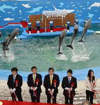New aquarium opens in Sendai