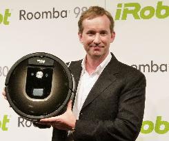 iRobot unveils top model of Roomba vacuum cleaner robot