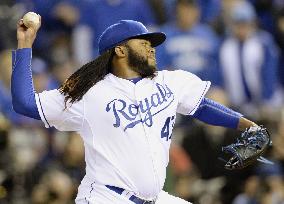 Royals starter Cueto in World Series Game 2