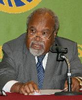 Papua New Guinean PM Somare speaks at Japan Nat'l Press Club