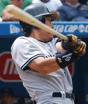 Yankees' Matsui goes 1-for-5 against Blue Jays