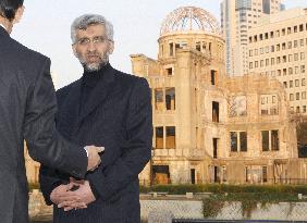 Iran's nuclear negotiator Jalili visits Hiroshima