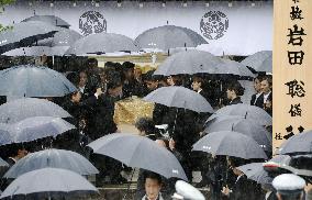 Funeral held for Nintendo President Iwata