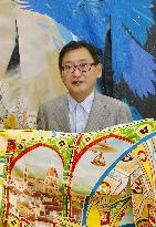 Man in news: Kimono shop owner seeks to use Olympics to revive industry