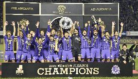 Hiroshima hold off Gamba to win 3rd J-League title in 4 yrs