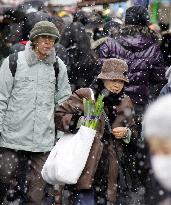 Grocery stores open in Sendai