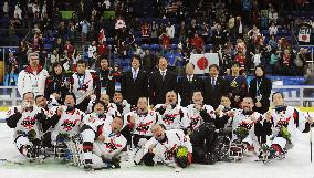 Japan wins silver in ice sledge hockey at Vancouver Paralympics