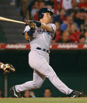 Matsui hits homer against Angels