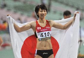 Fukushima wins 100 meters in Asian c'ships