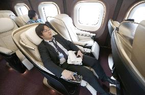 1 month before launch of new bullet train line