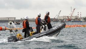 Okinawa surveys underwater coral damage at base relocation site