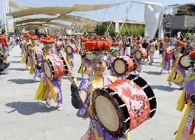 Japan Day feted at Milan expo with Tohoku parade