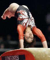 Japan's Murakami in world gymnastics championships