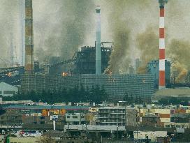 Fire at JFE Steel plant near Tokyo
