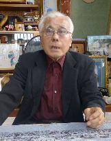 Okinawa man talks about misery of war