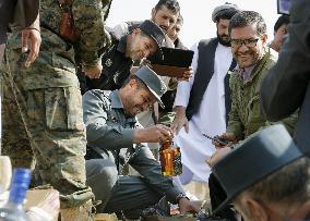 Afghan officials to incinerate confiscated alcohol, drugs