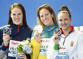 Australia's Emily Seebohm wins women's 200m backstroke