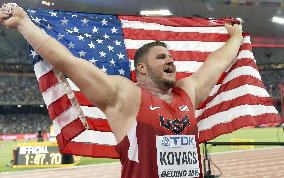 Kovacs strikes gold at worlds in Beijing