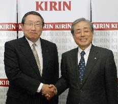 Kirin Brewery names Managing Director Kato president