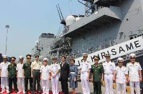 MSDF ships make port call at Da Nang port, Vietnam