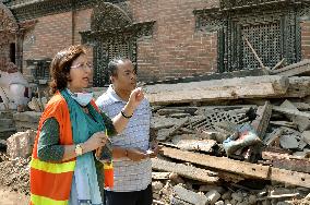 Caretaker of Nepal's living goddess explains quake damage
