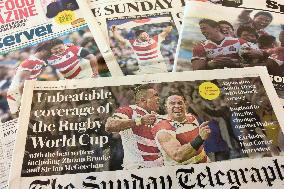 Japan stun South Africa to record biggest upset in rugby history