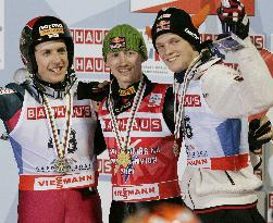 Poland's Malysz captures gold in normal hill ski jump