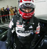 Toyota president gets behind wheel