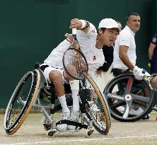 Kunieda, Houdet advance to Wimbledon wheelchair doubles final