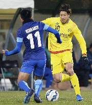 Reysol MF Otsu in action in playoff for ACL spot
