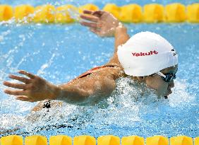 Hoshi 1st Japanese woman ever to win world swim gold