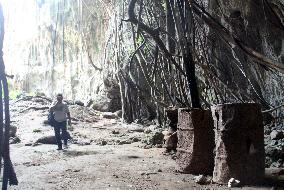 Biak cave used as WWII Japanese military's command center