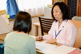 Expert probes health issues among tsunami survivors in northern Japan