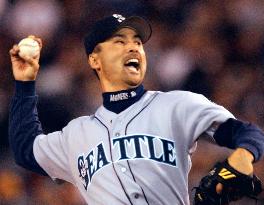 Hasegawa marks his first save of season