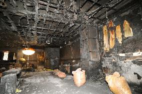 Site of fatal Busan fire opened to victims' relatives, press