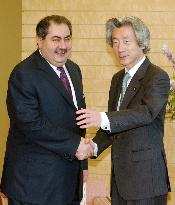 Koizumi meets with Iraqi Foreign Minister Zebari