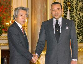 Koizumi, Morocco king agree on need to pursue U.N. reforms